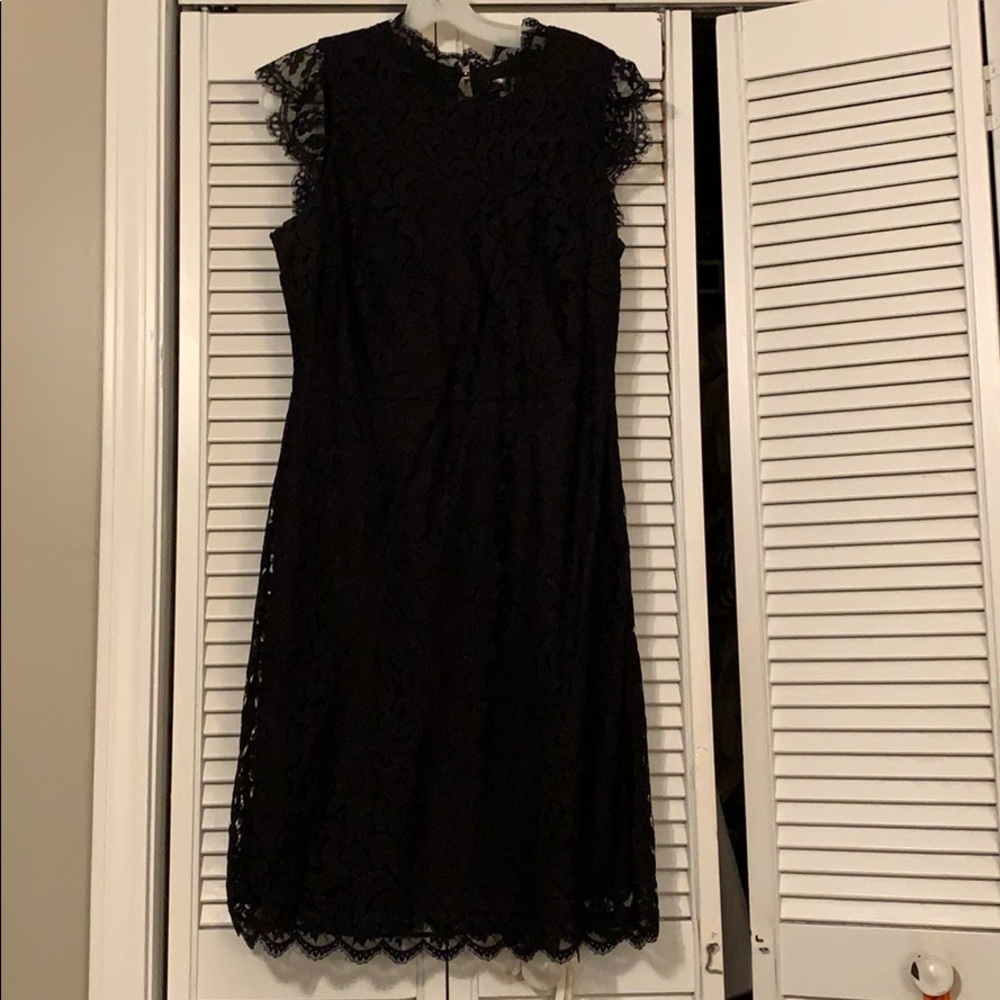 Black lace xhilaration dress